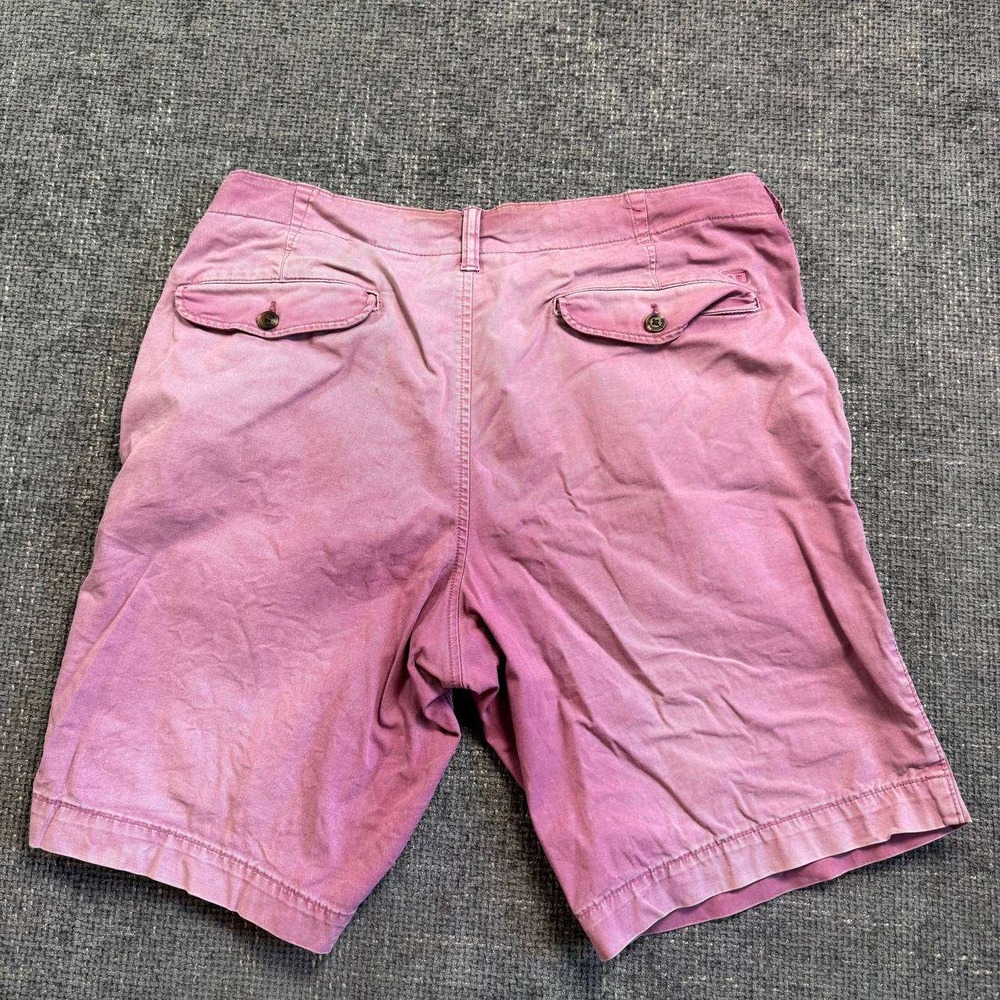 American Eagle Chino Shorts Mens 34 Mauve Pink Next Level Flex Stretch Casual - Picture 9 of 12